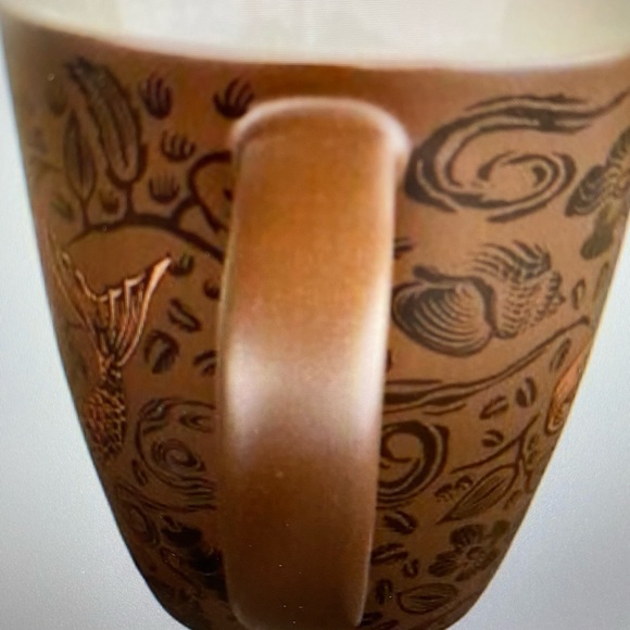 Starbucks 2011 Split Tail Mermaid Copper Siren Coffee Mug 12 oz Bone China NWOT - Picture 3 of 9